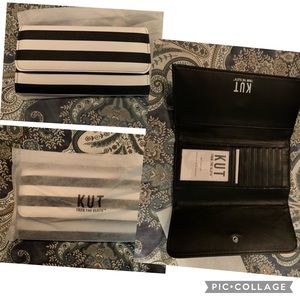 Kut from the Kloth trifold wallet. NWT
